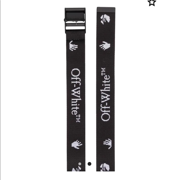 off white mini industrial belt - Picture 3 of 5